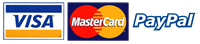 visa mastercard paypal graphic