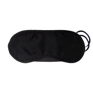 black blindfolds with twin elastics